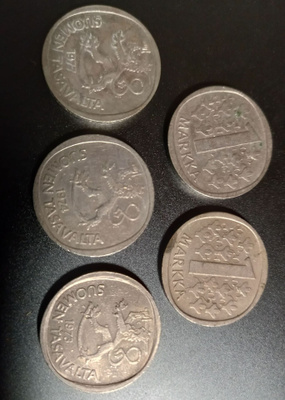 5 x 1MK 1970-l