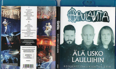 Apulanta Älä Usko Lauluihin	(81 000)	k	-FI-		BLU-RAY				89mi