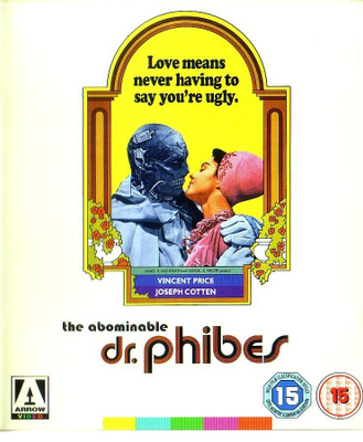blu-ray, The Abominable Dr. Phibes [kauhu, komedia]