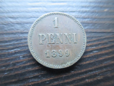 1 penni 1899