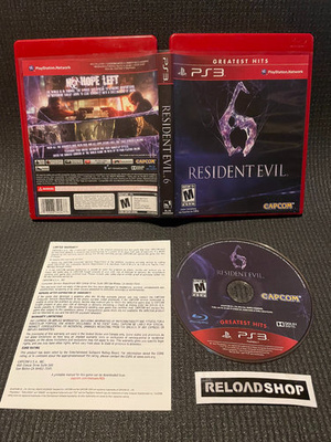 Resident Evil 6 (Great Hits ) - US PS3 - CiB