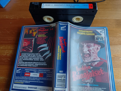 Freddyn painajaiset osa 3 vhs
