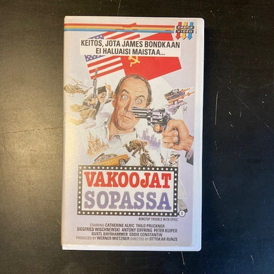 Vakoojat sopassa VHS