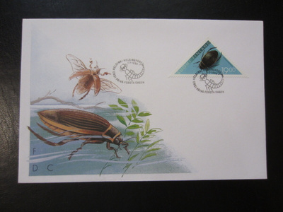 FDC 1996 Finlandia 95 Kovakuoriainen