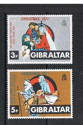Gibraltar 1971 - Joulu Christmas ++
