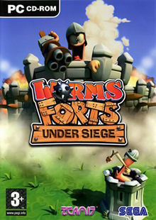 Ps2 Worms Forts - Under Siege