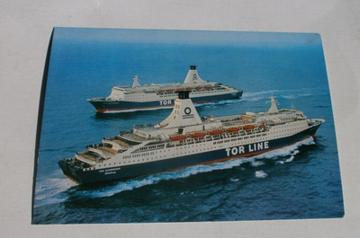 m/s Tor Britannia ja m/s Tor Scandinavia, p. 1979 + leimat
