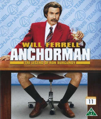 Anchorman - The Legend of Ron Burgundy  -   (Blu-ray)