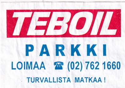 Loimaa,  TEBOIL  Parkki   6/14