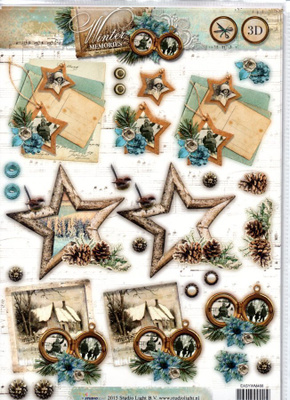 STANSSATTU 3D °°VINTAGE JOULUA....°° /Winter Memories