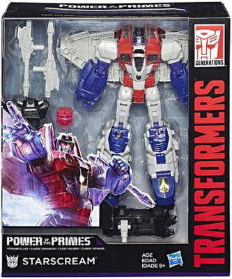 TRANSFORMERS power primes STAR SCREAM - HEAD HUNTER STORE.