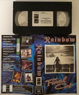 Rainbow: The Final Cut VHS