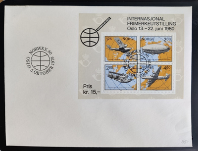 FDC 1979 Norwex 80