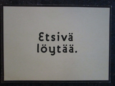 KULKEMATON EVREKA.FI MINIMOI MAINOSPOSTIKORTIT