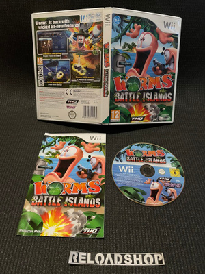 Worms Battle Islands Wii - CiB