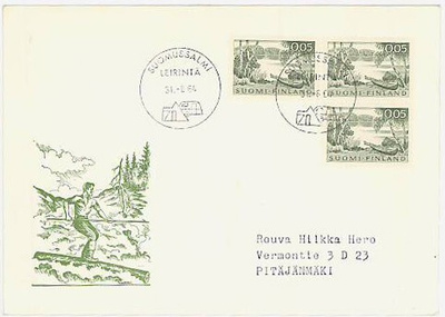 SUOMUSSALMI -leirintäleima 1964