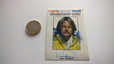Tarra: Keijo "Keke" Rosberg 1970/ -80 -luvun vaihteesta.