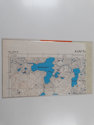Topografinen kartta 1:20 000, N:o 3913 10 : Kuntsavarri
