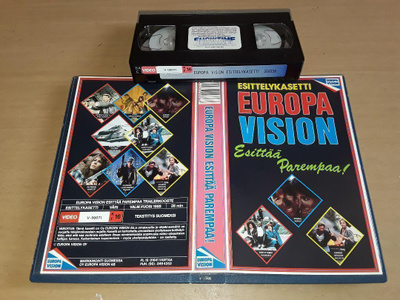 Esittelykasetti - Europa Vision Esittää Parempaa! - SF VHS