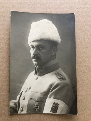 Marsalkka Mannerheim vanha postikortti