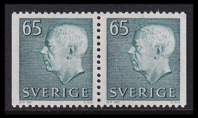 Ruotsi 715DD ** Gustaf VI 65 öre (1971)