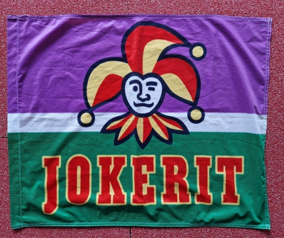 Jokerit Fanilippu 1990 Luvulta.72×59 cm