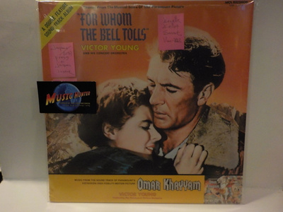 YOUNG - FOR WHOM THE BELL TOLLS / OMAR KHAYYAM SOUNDTRACK LP