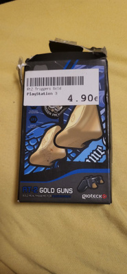 PlayStation 3 Gioteck Gold guns (triggers)