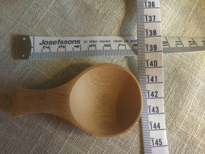 Lusikka 7,5 cm puinen