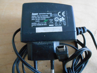 Power Supply Sunny SYS1196-0605-W2E Output: 5V