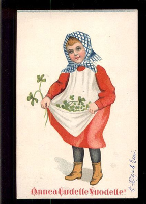 ååpk . PÄÄSIÄISKORTTI 1921 .