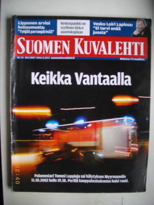 Suomen Kuvalehti Nro 39/2007 (26.10)