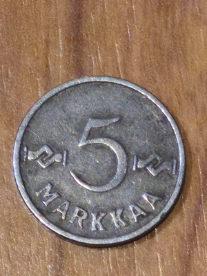5 markkaa 1953, Suomi