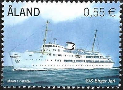 Åland 2012  Matkustajalauttoja   0,55 €  ** LaPe 346