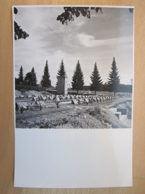VANHA Valokuva Sankarihaudat Janakkala 1940-l
