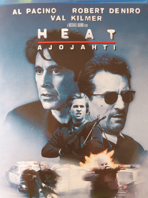 Heat- Ajojahti Blu-ray (Al Pacino ja Robert De Niro)