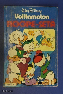 Aku Ankan taskukirja N:o 66. Voittamaton Roope-Setä 1.painos