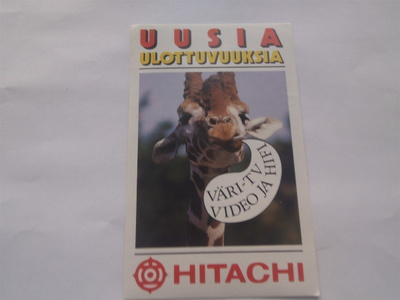 HITACHI tarra