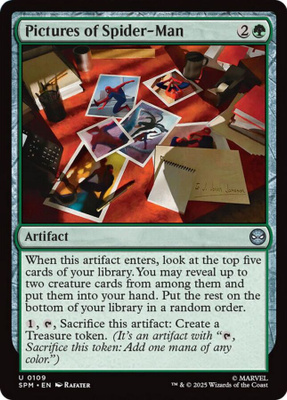 MtG Marvel's Spider-Man #109: Pictures of Spider-Man