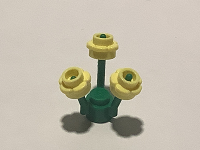 Lego kukkavarsi ja kukat