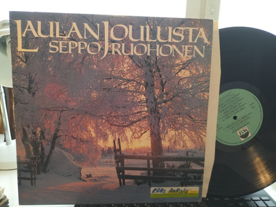SEPPO RUOHONEN, Laulan Joulusta, LP -80 SIISTI KUNTO !!