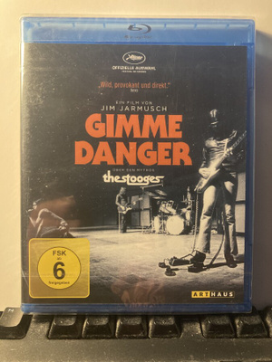 GIMME DANGER, BluRay, Jarmusch, The Stooges, muoveissa