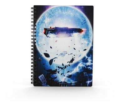 BACK TO THE FUTURE DELOREAN LENTICULAR NOTEBOOK	(74 984)	spi
