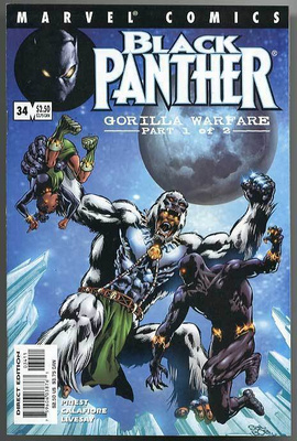Black Panther #34-35: Gorilla Warfare 1-2 (Marvel; 2001)