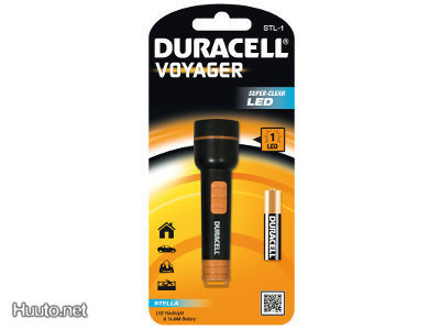 Duracell Voyager STL-1 Taskulamppu, 10cm, 10lm *UUSI*