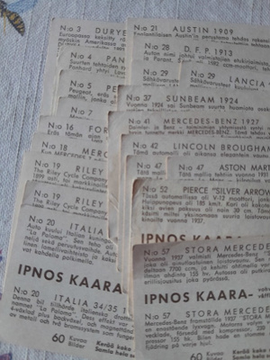 19 kpl inos kaara