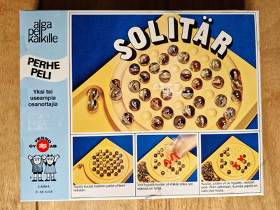 Alga Vintage Solitär  peli. Käyttämätön