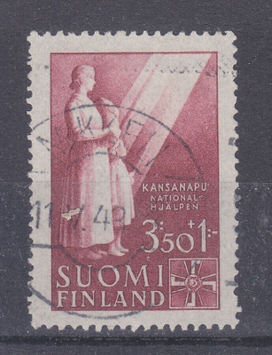 1943 kansanapu llo leimalla.