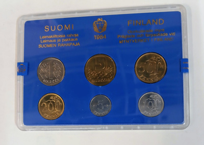 Suomi Finland Moneta rahasarja 1984
