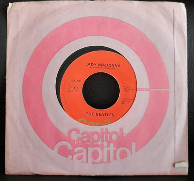 Beatles - Lady madonna / Inner light 7"